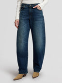 Relaxed fit balloon jeans