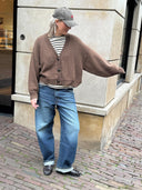 Relaxed fit balloon jeans