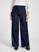 Donkere stella wide leg jeans lengte 33