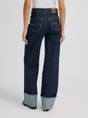 Donkerblauwe jeans stella