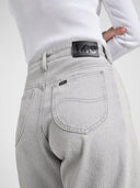 Grijze rider barrel loose jean lengte 33