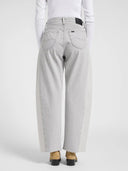 Grijze rider barrel loose jean lengte 33