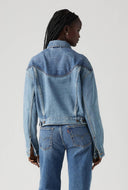 Shrunken '90s western trucker jacket