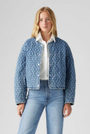 Spijkerjas rumer quilted liner