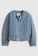 Spijkerjas rumer quilted liner