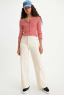 Ribcage wide leg jeans lengte 34