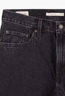 Zwarte baggy dad jeans