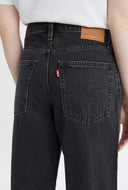 Zwarte baggy dad jeans