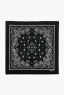 Zwarte Paisley Bandana