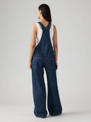 Denim wide leg tuinbroek XL overall