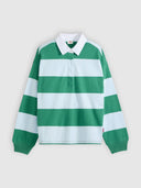 Groene polo sweater reenie