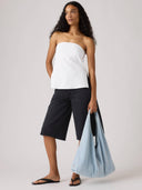 Lichtdenim schoudertas emerson