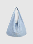 Lichtdenim schoudertas emerson