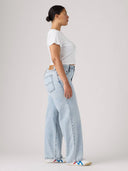 Lichte baggy dad fan flare