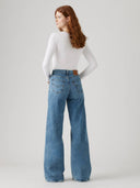 High rise wide leg jeans 728 lengte 34