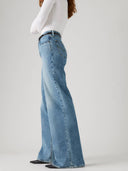 High rise wide leg jeans 728 lengte 34