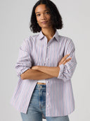 Lila gestreepte blouse harlie