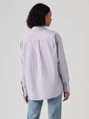 Lila gestreepte blouse harlie