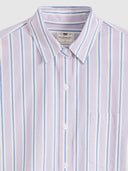 Lila gestreepte blouse harlie