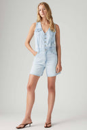 Lichtblauwe vest romper