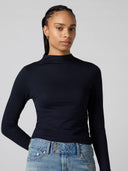 Zwarte longsleeve nina
