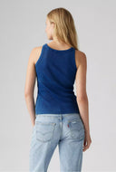 Indigo blauwe tanktop