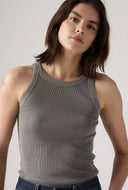 Ribstof tanktop