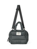 Antraciet crossbody tas light ripstop boxy bag