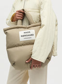 Gewatteerde shopper light ripstop pillow bag