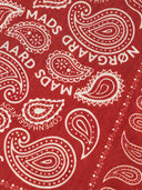 Soft cotton paisley scarf solid