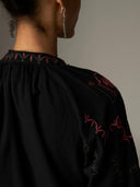 Geborduurde blouse davinia