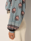 Blouse Omara Cerulean Mist