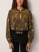 Blouse triana avocado