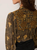 Blouse triana avocado