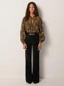 Blouse triana avocado