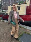 Bruine blazer jackie walnut