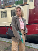 Bruine blazer jackie walnut