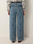 Denim wide leg paco hamptons
