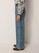 Denim wide leg paco hamptons
