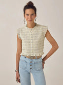 Ruffle top patmos omaris
