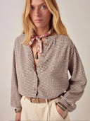 Geruite blouse vichy linda