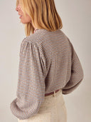 Geruite blouse vichy linda