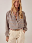 Geruite blouse vichy linda