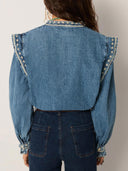 Blouse narciso light blue
