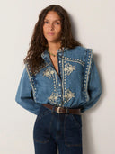 Blouse narciso light blue