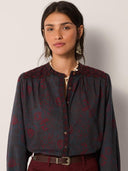 Blouse charlotte deep blue