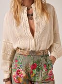 Creme blouse solstice virginia