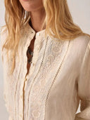 Creme blouse solstice virginia