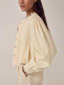 Creme kanten jacket otelo