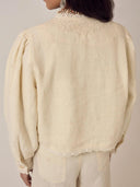 Creme kanten jacket otelo